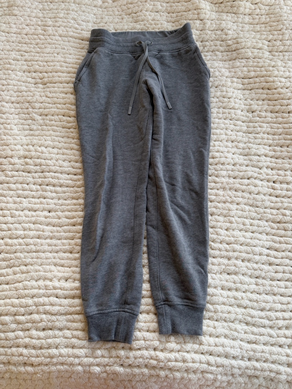 Lululemon Gray Jogger Sweatpants